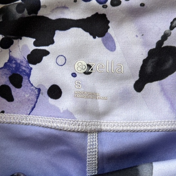 Z by Zella Paint Splatter 7/8 Leggings NWOT - Picture 2 of 4